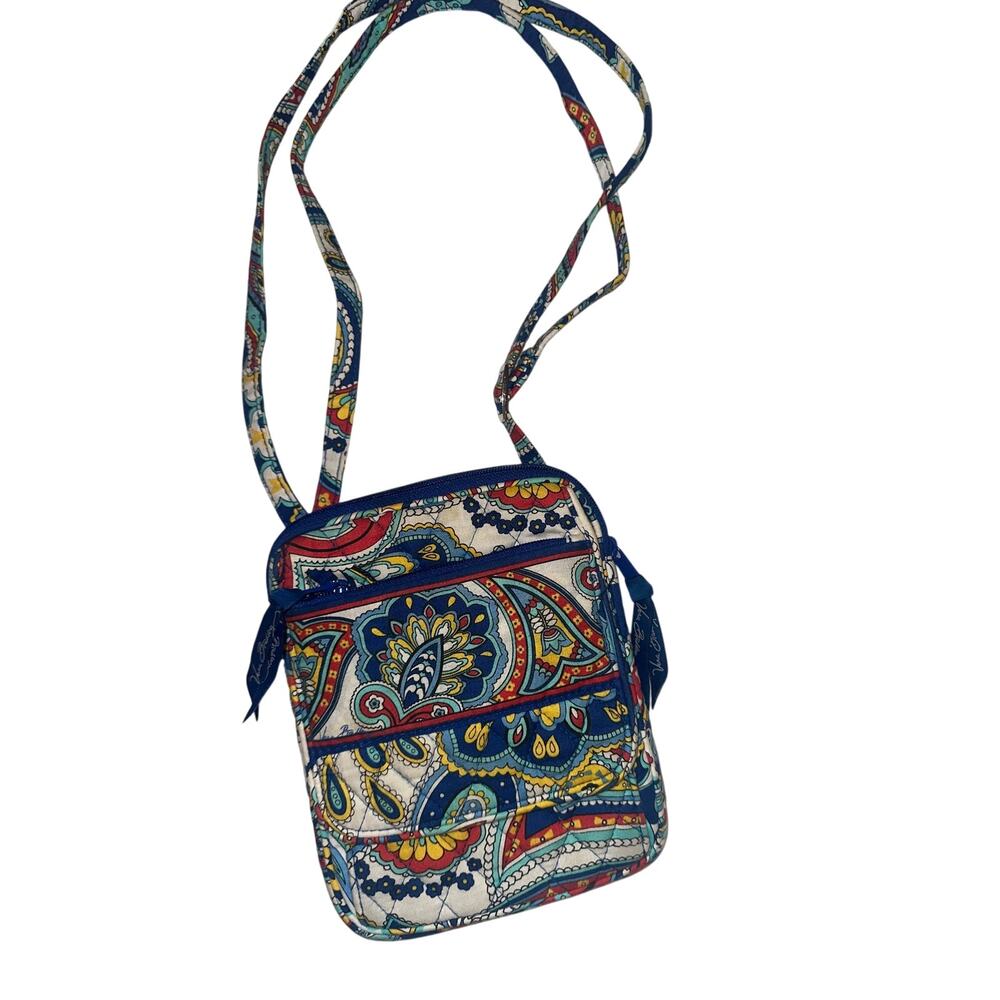 Vera Bradley Little Hipster Crossbody Marina Paisley Retired 2013 VERY CLEAN